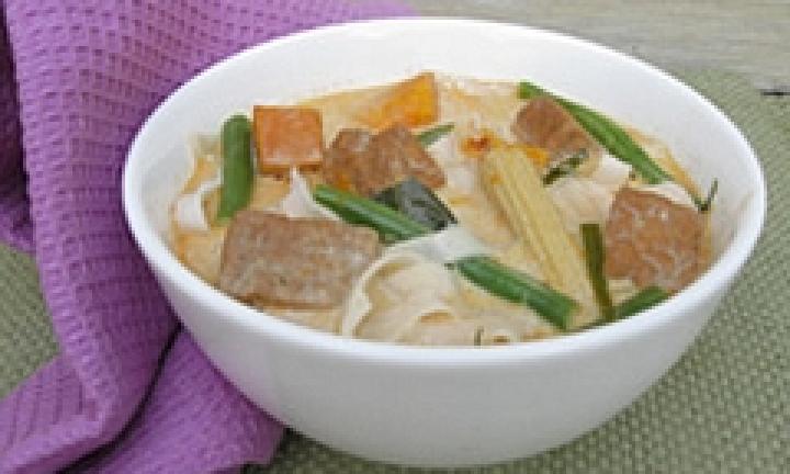 Easy vegetarian laksa