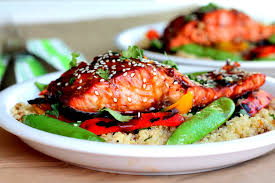 Honey soy salmon