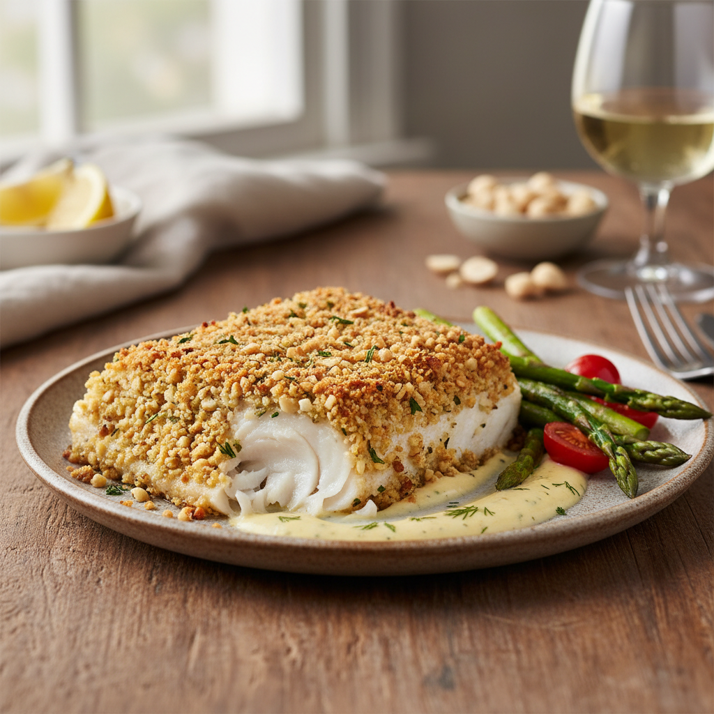 Macadamia-crusted Fish