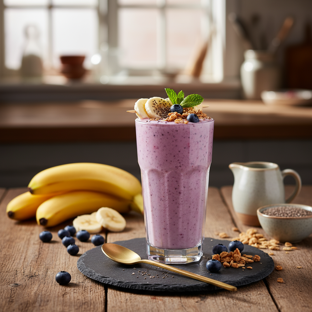 Wholesome breakfast smoothie