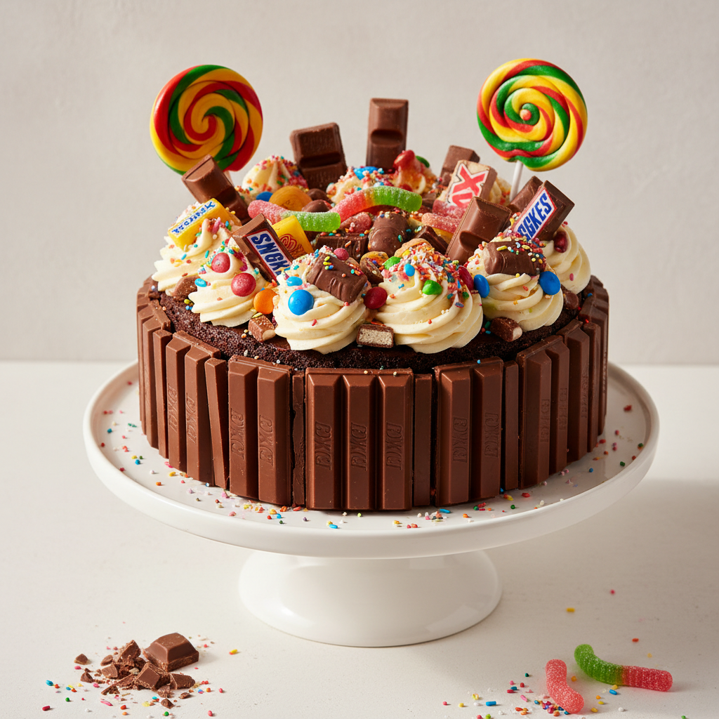Lolly birthday cake