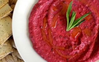 3 ingredient beetroot dip