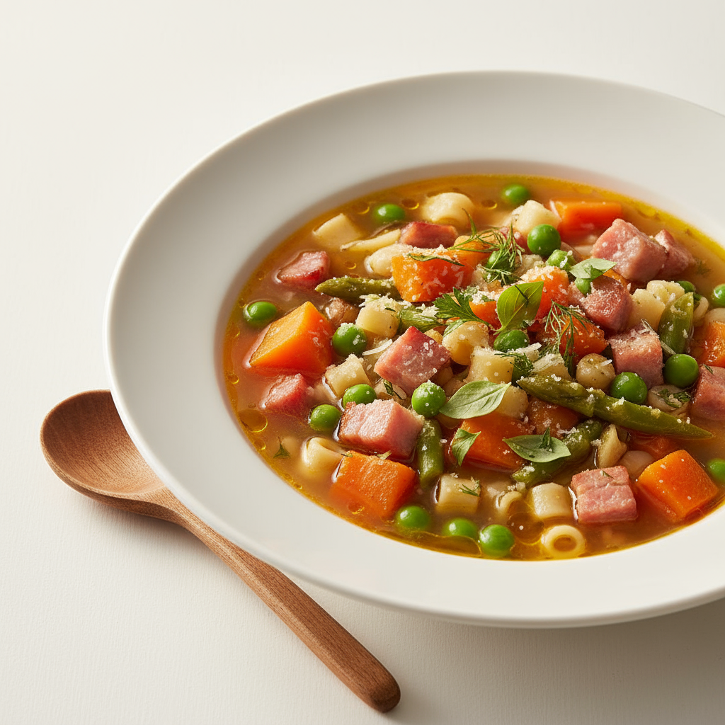 Spring minestrone