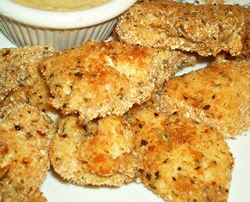 Herbed chicken nuggets