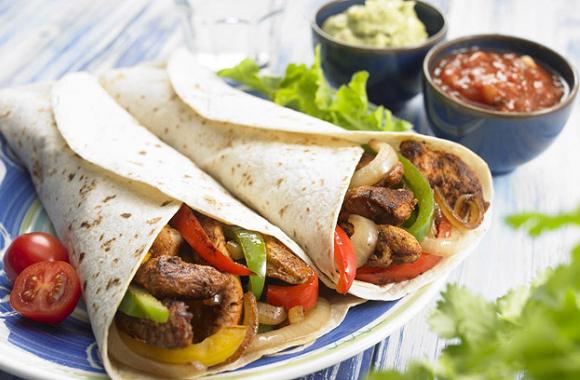 Chicken fajitas