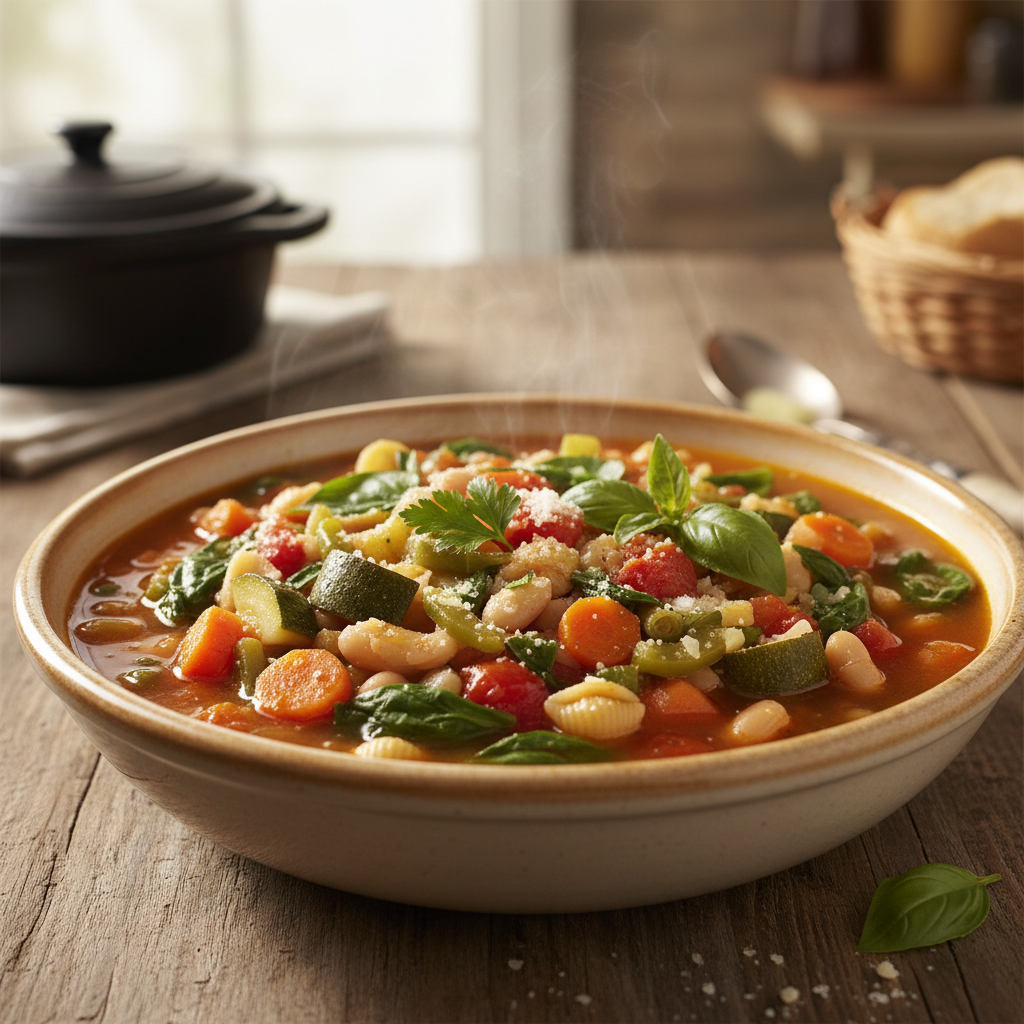 Minestrone soup