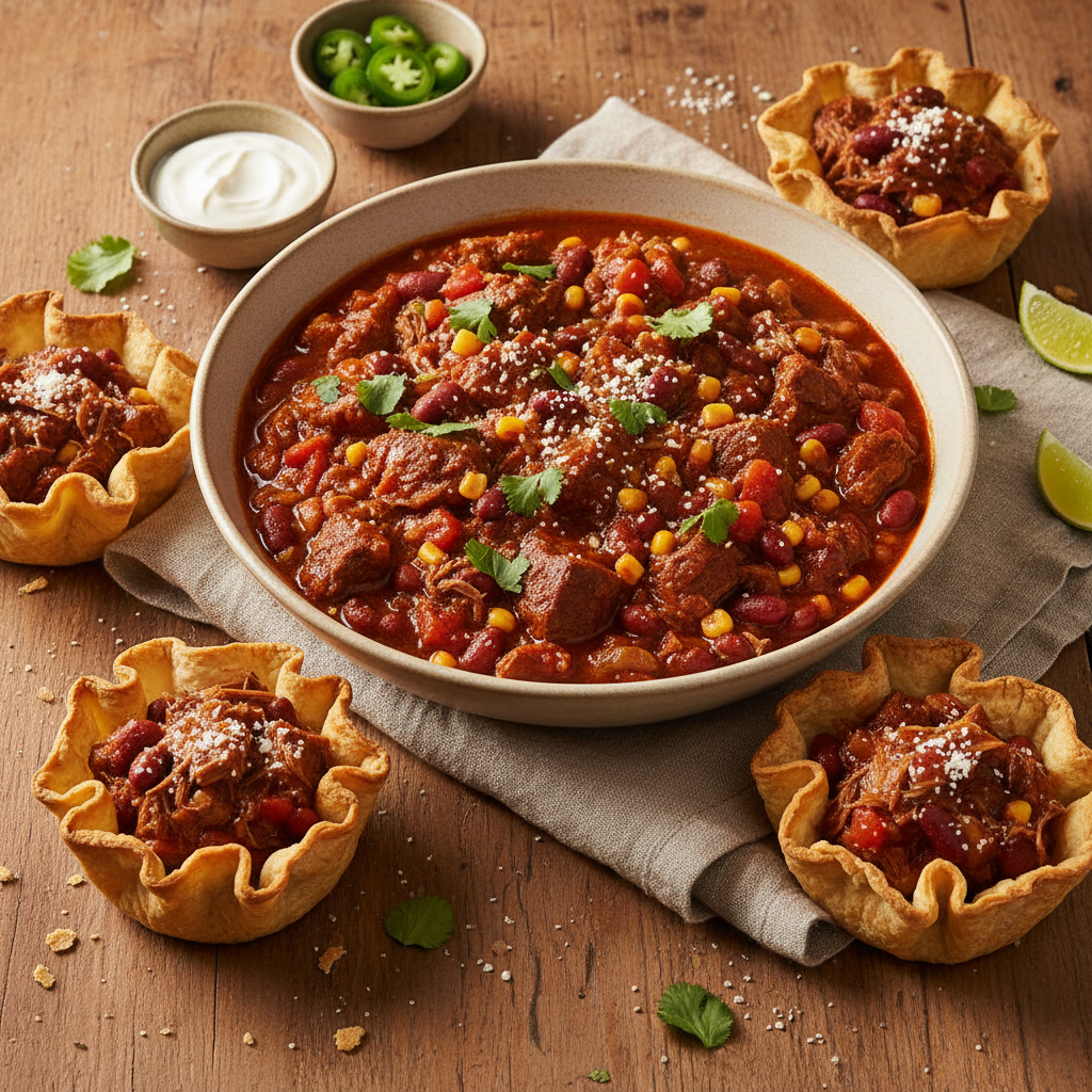 Mexican chilli beef recipe