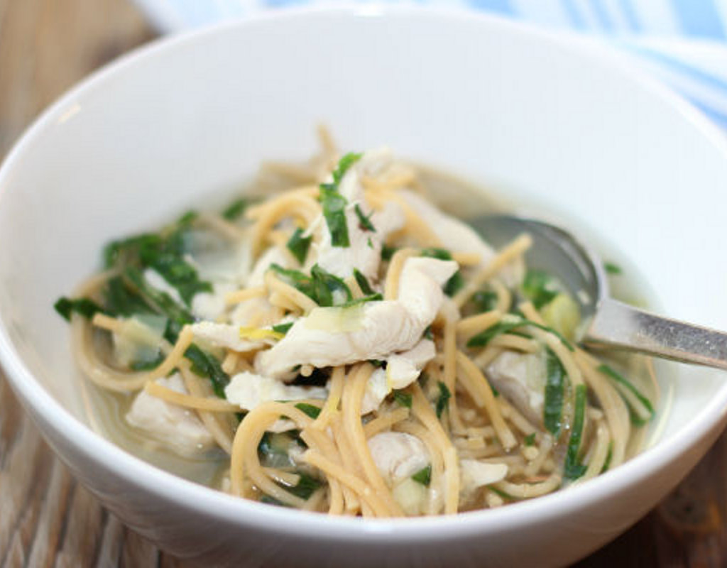 Easy chicken noodle soup