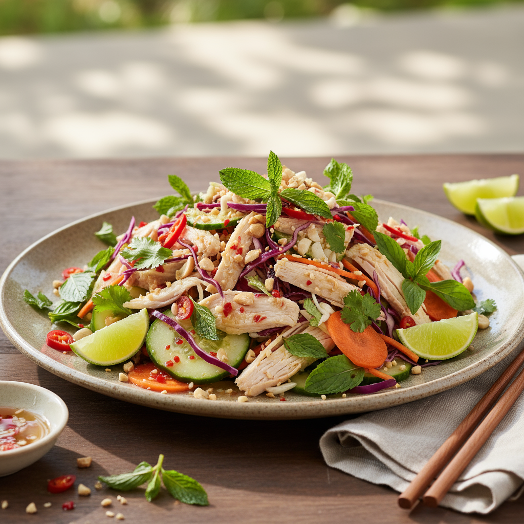Vietnamese chicken salad