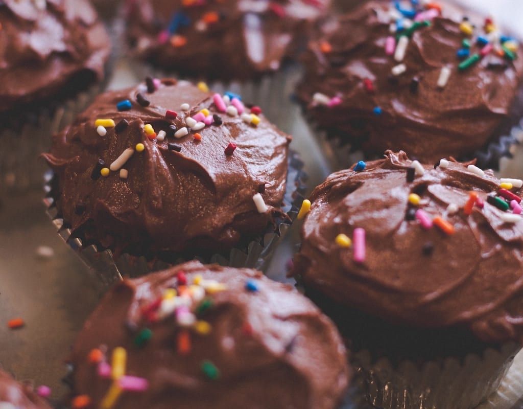 Quick chocolate cupcakes