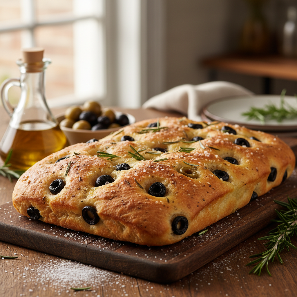 Olive focaccia