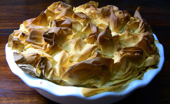 Healthy fish pie