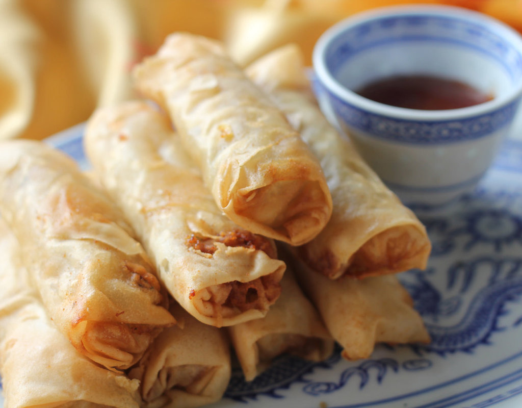 Healthy spring rolls