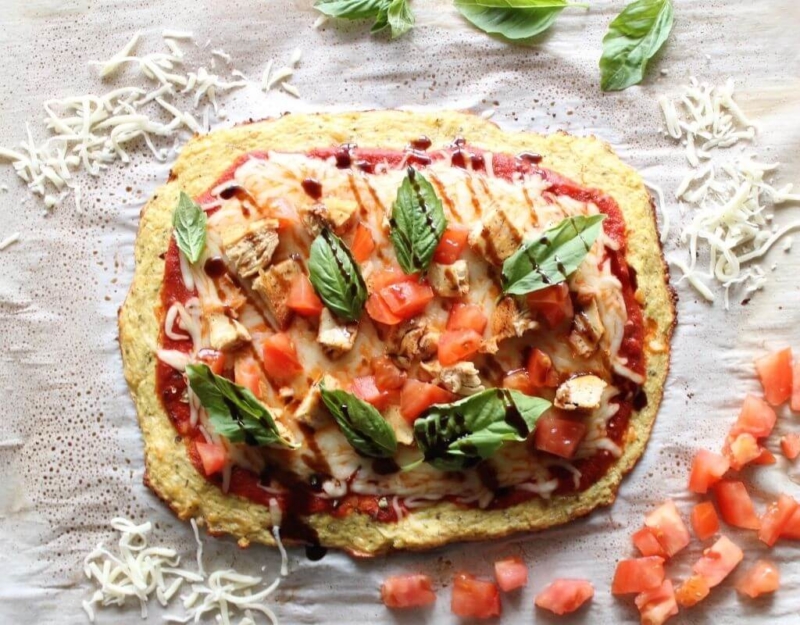 Cauliflower Pizza Base Hidden Veggies Dinner Recipes Recipe Kidspot