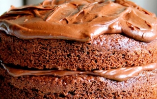 Chocolate sponge cake