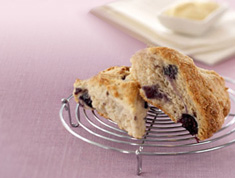 Berry scone wedges