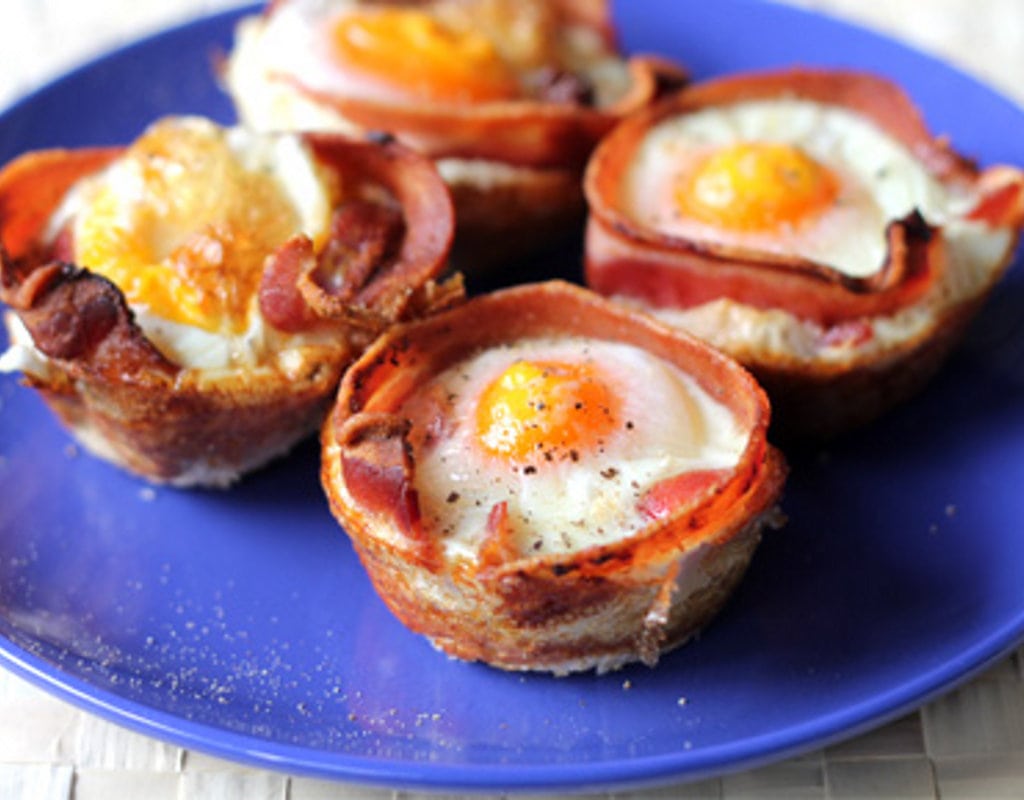 Bacon and egg cups