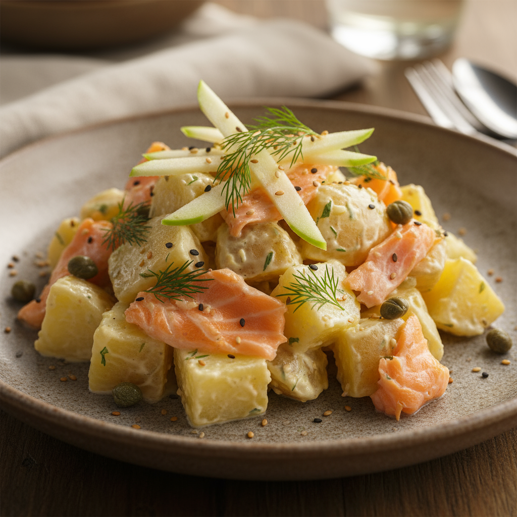 Something fishy potato salad