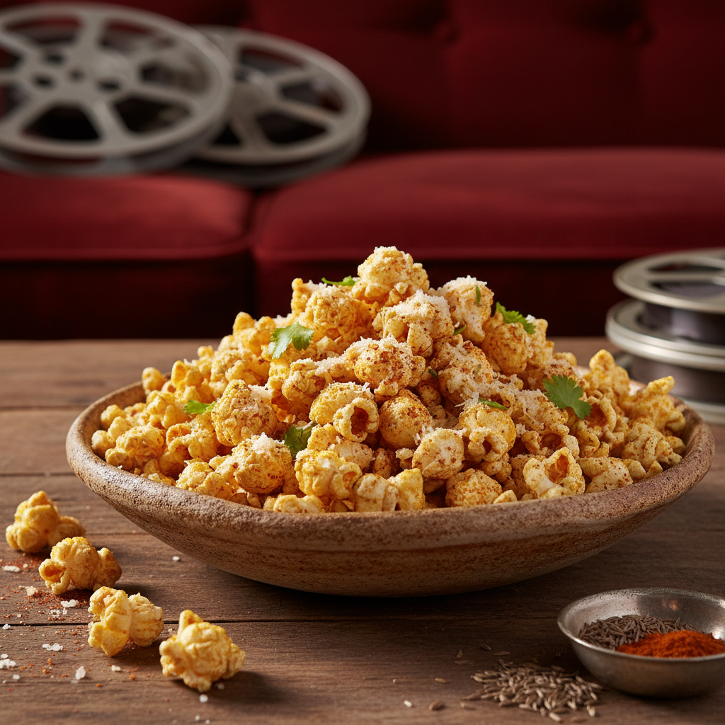 Nacho popcorn