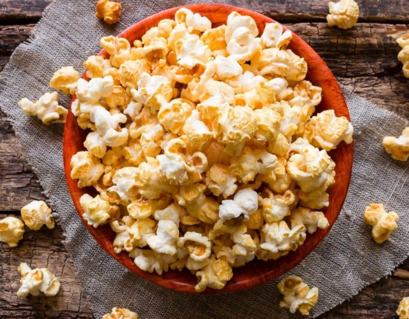Nacho popcorn