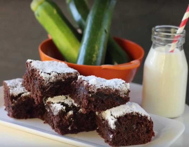 zucchini brownies