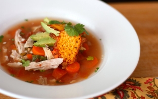 Mexican chicken soup recipe