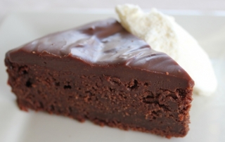 Chocolate coffee mud cake