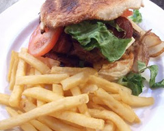 Friday takeaway hamburgers