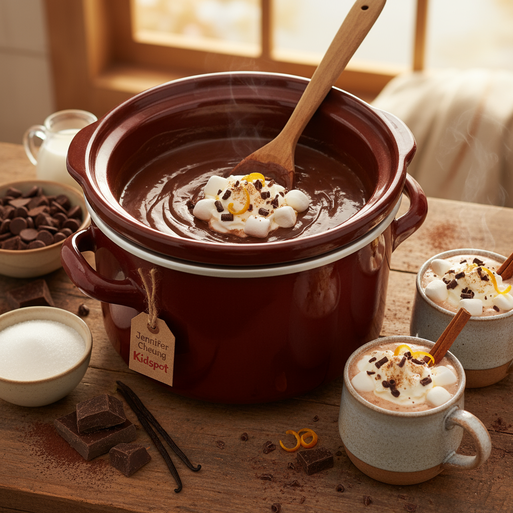 Slow cooker hot chocolate