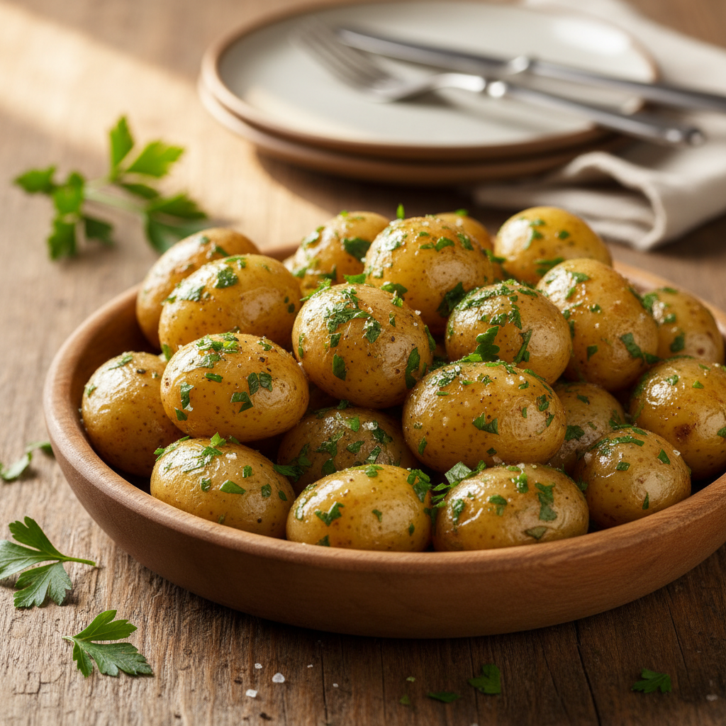 Parsley potatoes