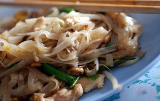 Asian chicken noodles