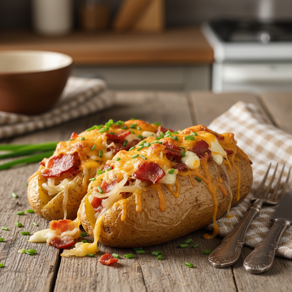 Stuffed potatoes