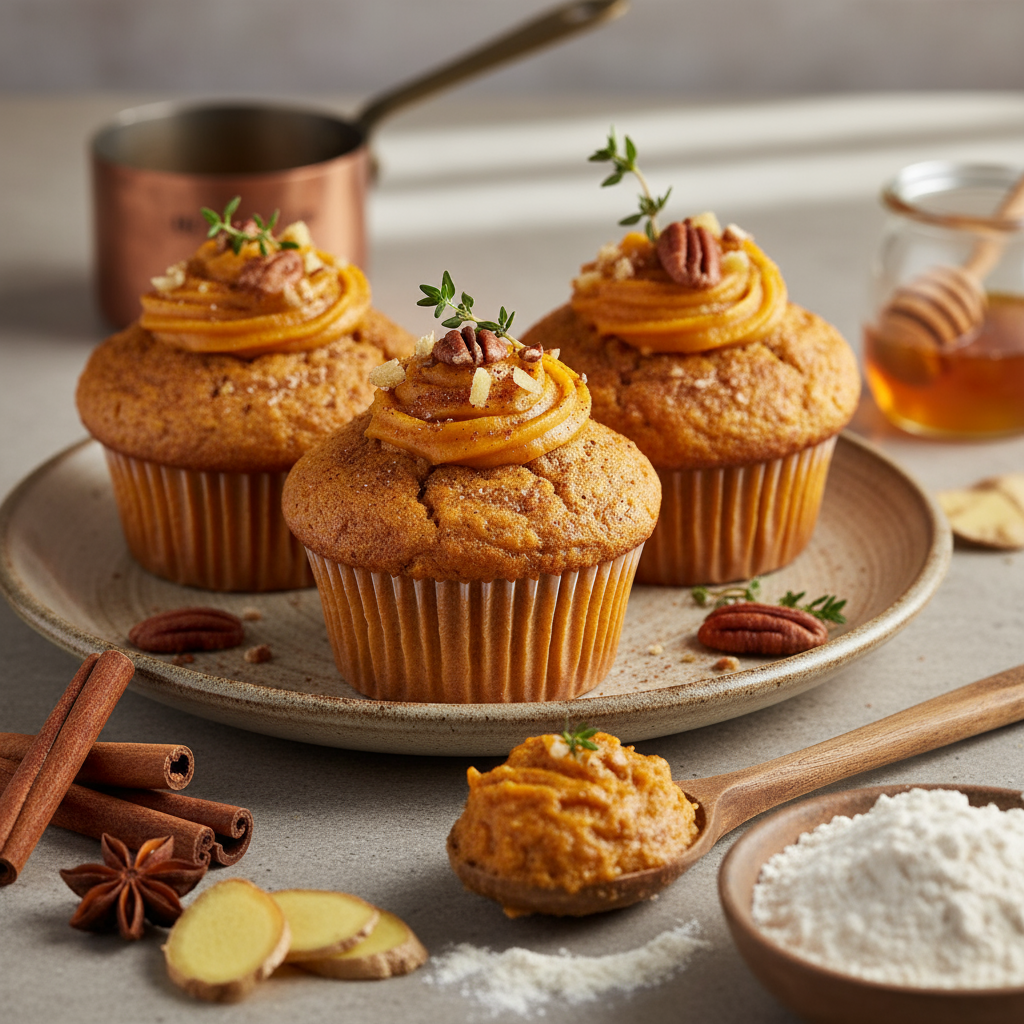 Sweet potato muffin recipe