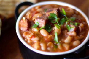 bacon baked beans