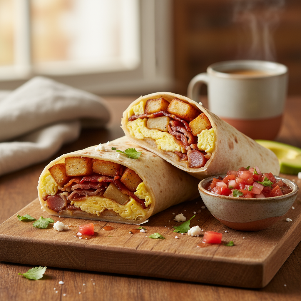 Breakfast burritos