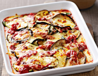 Zucchini and eggplant gratin | Recipes | Kidspot NZ
