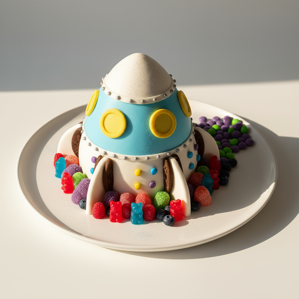Spaceship cake
