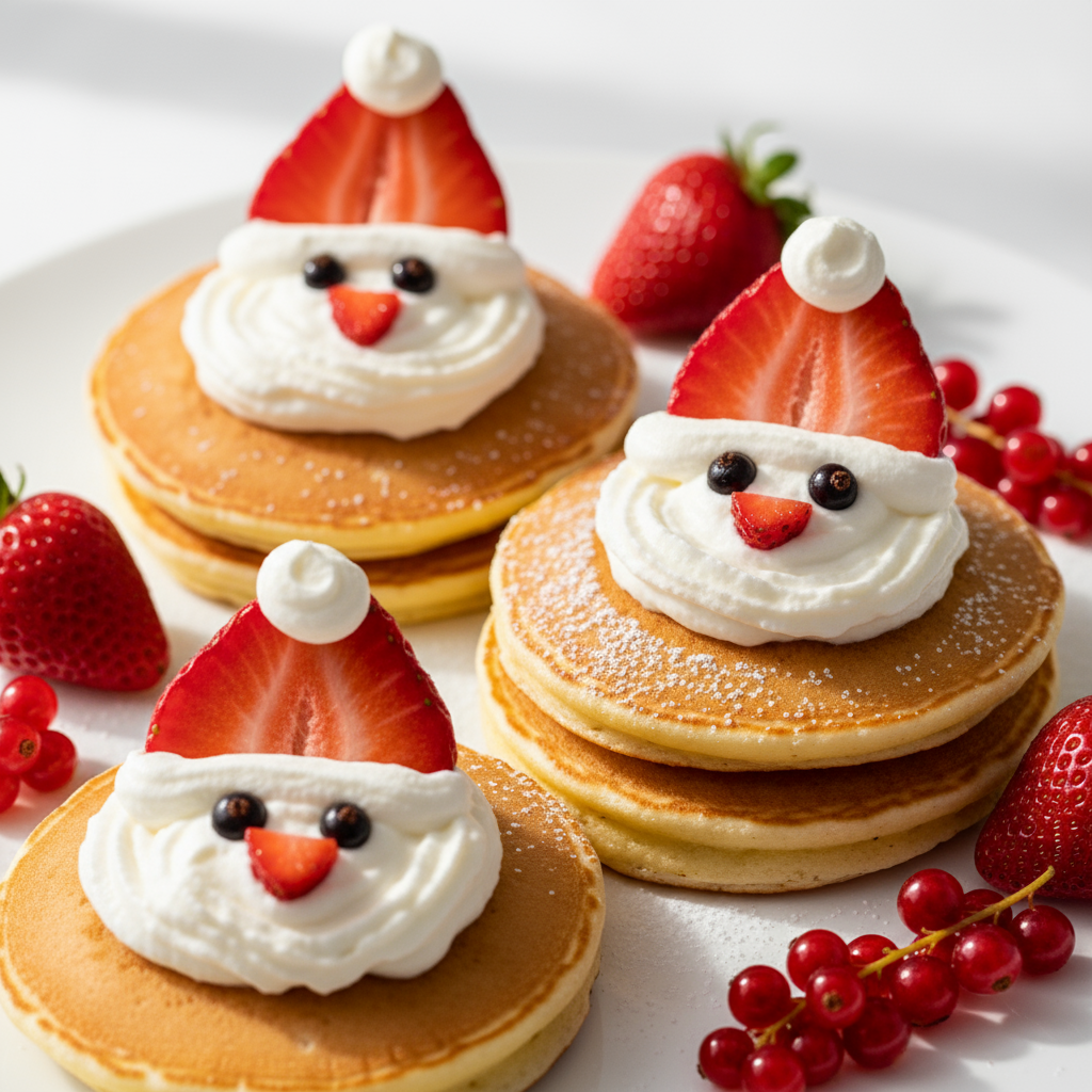 Santa pancakes
