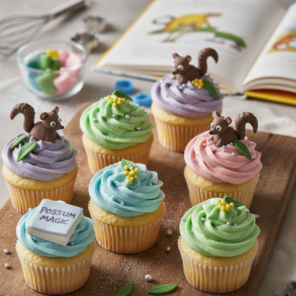 Possum Magic cupcakes