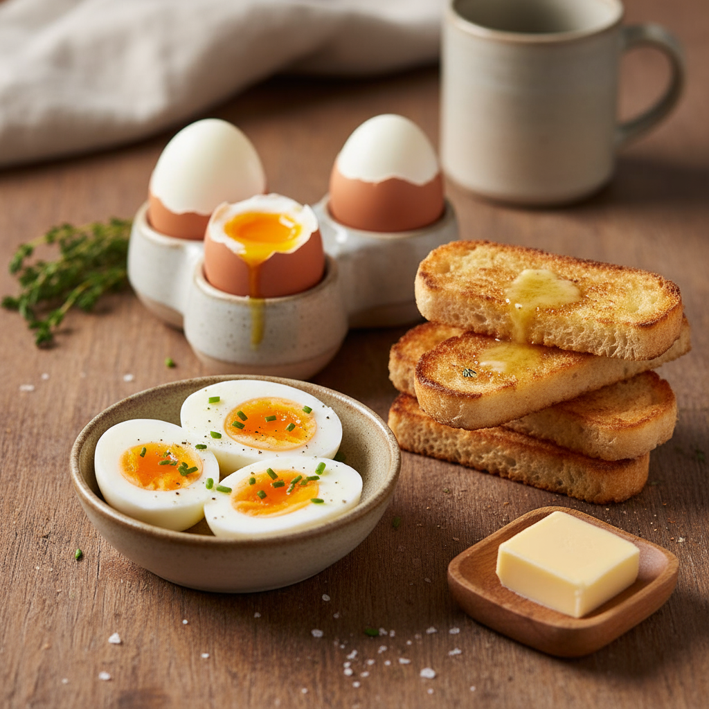 Boiled eggs