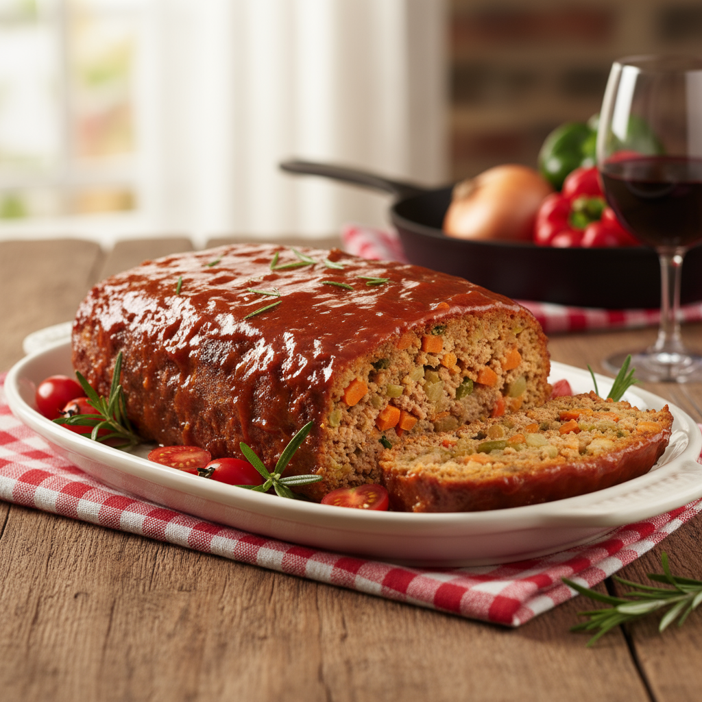 Glazed meatloaf