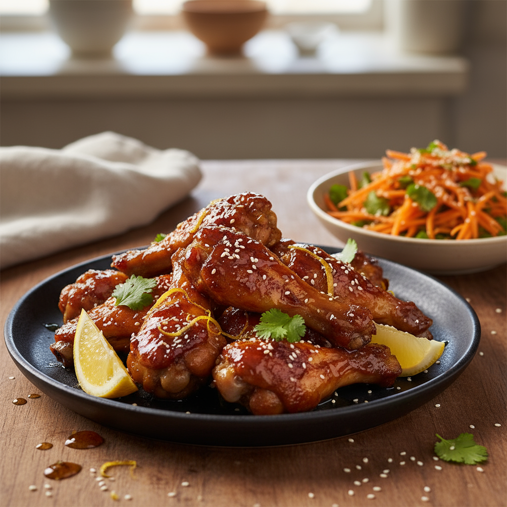 Teriyaki chicken spare ribs