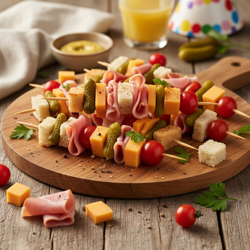 Sandwich kebabs