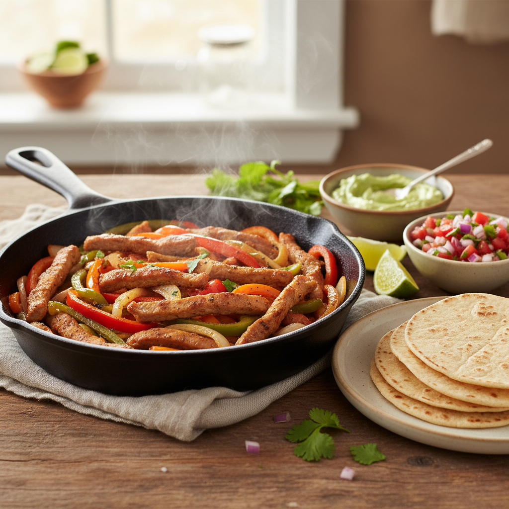 Quick Pork Fajitas