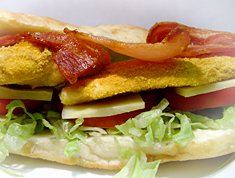 Homemade KFC burgers