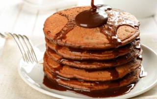 Chocolate pancakes