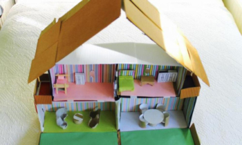 Shoebox dollhouse