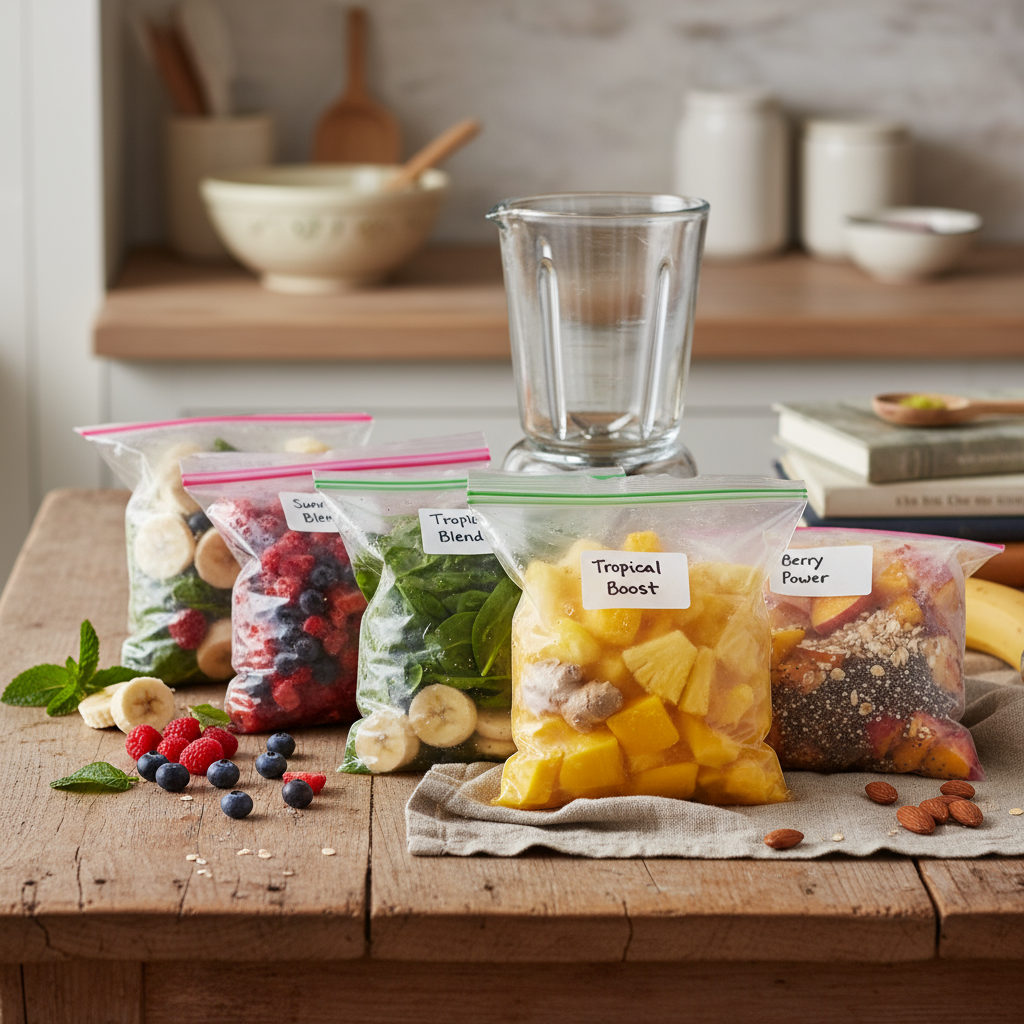 Smoothie freezer packs
