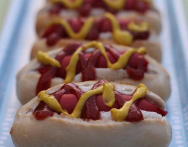 Mini hotdogs