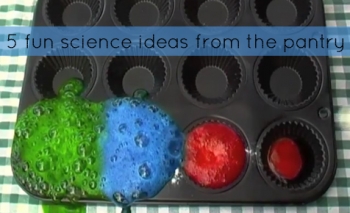 Kitchen science: DIY science experiments for kids